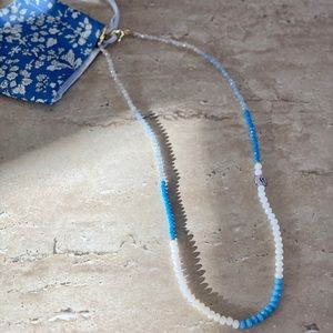 PILA Swarovski crystal beaded evil eye mask chain